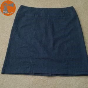 Ingredients Denim Skirt 14 Dark Wash Blue